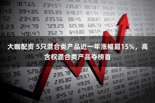大咖配资 5只混合类产品近一年涨幅超15%，高含权混合类产品夺榜首